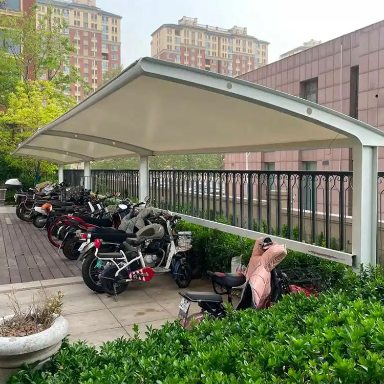 广昌县膜结构电动车棚